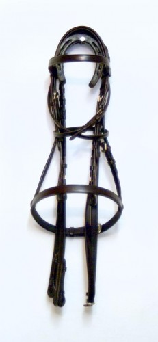 1014 Flat snaffle cob brn 1014 Flat snaffle cob brn
