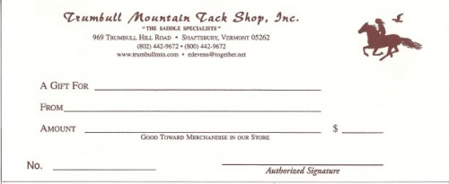 Gift certificate copy
